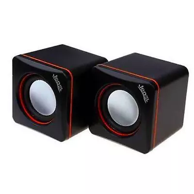 Jedel USB Powered Mini Multimedia Speakers 3W [CK4] Retail Boxed • £5.75