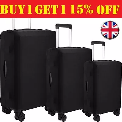 Design Cover For Suitcase Luggage Protector 3mm Thick Premium Elasticated S/M/L • £3.79