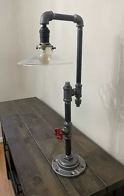 Steam Punk Industrial Table Lamp • $250