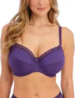 Fantasie Fusion Blackberry Underwire Full Cup Side Support Bra Size 30e / 8e • $40