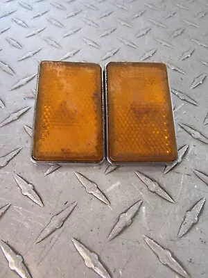 2007 07 Kawasaki Vn1600b Vn 1600 Vulcan Mean Streak Front Reflectors • $12.99