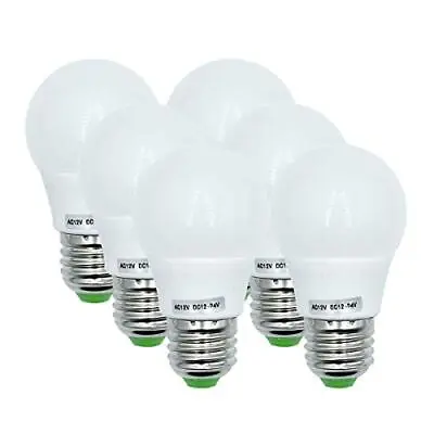 £18.06 • Buy 12V Low Voltage Lamp 3W Edison LED Light Bulbs Medium Warm White 3000K Pack Of 6