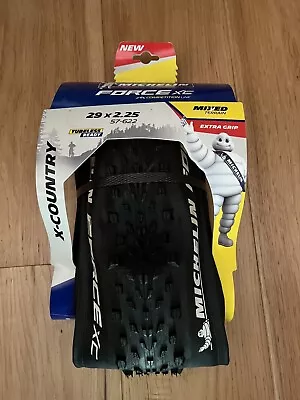 Michelin Force XC Race Tire - 29 X 2.25 Tubeless Folding Black Racing • $59.99