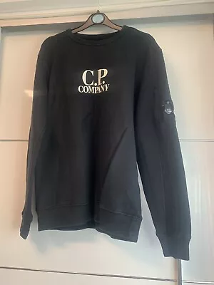 Authentic Black Age 14 Cp Company Sweatshirt Good Condition Will Fit Small Man • £30