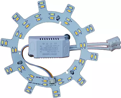 12w Led Ceiling Fan Light Kit Replacement Panel For Flush Mount Ceiling Fan Ligh • $23.32