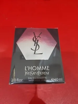 Yves Saint Laurent Ysl L'homme 60ml Eau De Toilette Spray Brand New & Sealed❤🎁 • £56.50