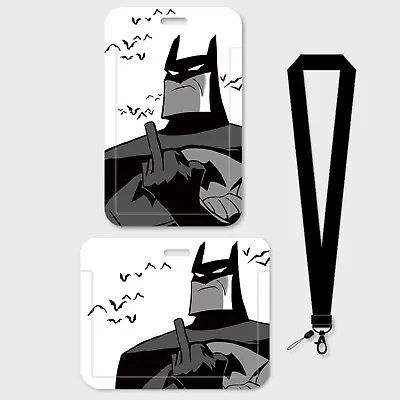 $11.95 • Buy Comic Batman Rectangular ID Holder With 18 Inch Lanyard