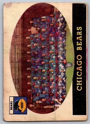 1958 Topps #29 Chicago Bears Chicago Bears • $3.45