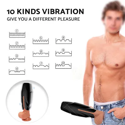 Automatic Male Electric Penis Enlarger Sleeve Pump Penis Extender Girth Enhancer • $31