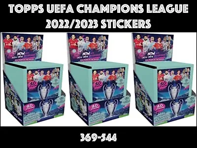 £1.45 • Buy Topps Champions League Stickers 2022-2023  369-544