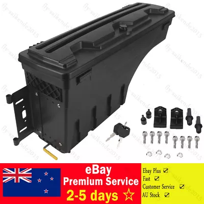 Ute Tub Lockable Side Tool Box Storage Passenger Side For Ranger Px AU • $141