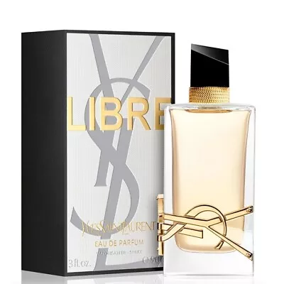 Libre Yves Saint Laurent YSL Libre Eau De Parfum For Women 3 Oz New With Box • £47.99