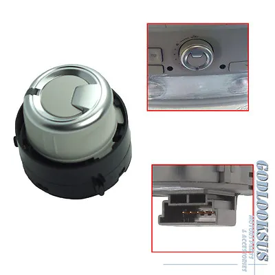 OE Chrome Moon Sunroof Roof Control Switch 56D959561 For VW Jetta MK6 2010-2013 • $15.03