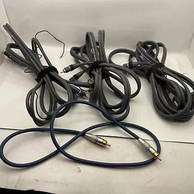 Monster Cable Reference Stereo Audio Interlink Interconnect Lot • $30