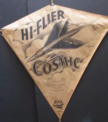 Vintage Large Paper Kite First Of The Cosmic Series • $49.99