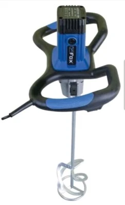 £99 • Buy Fox F7860 240v Heavy Duty Paddle Plaster Mixer 1300W 