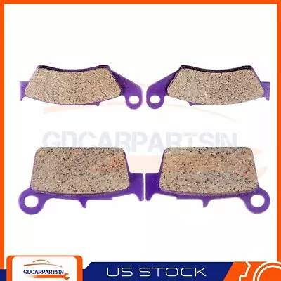 Fits 2003-2007 Yamaha YZ125 YZ250 YZ450F 2 Pairs Brake Pads Front And Rear • $12.39