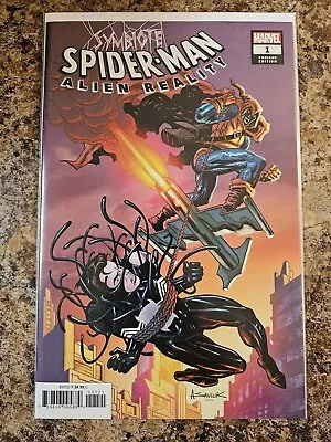 Symbiote Spider-Man Alien Reality #1 2019 1:25 A Saviuk Variant Marvel Comics NM • $29.99