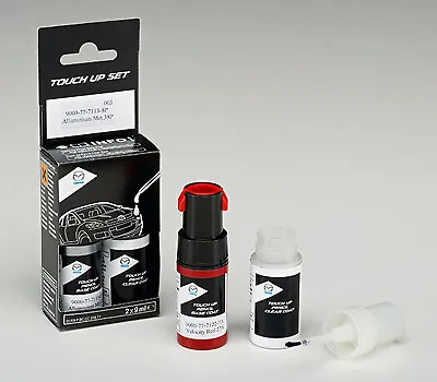 Genuine MAZDA Touch Up Set Auto Color Car Vanish Paint 2 Bottles 9ml Original • $33.67