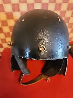 Vintage BUCO Motorcycle Helmet 1950's 1960's Leather Liner Rough • $130