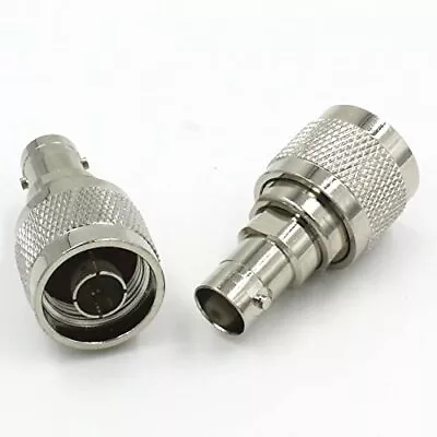 N-Type Male Plug To BNC Female Jack Adapter Barrel Connector • $15.36