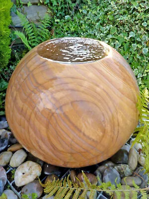 50cm Rainbow Sandstone Infinity Pool Sphere Water Feature Kit • £695