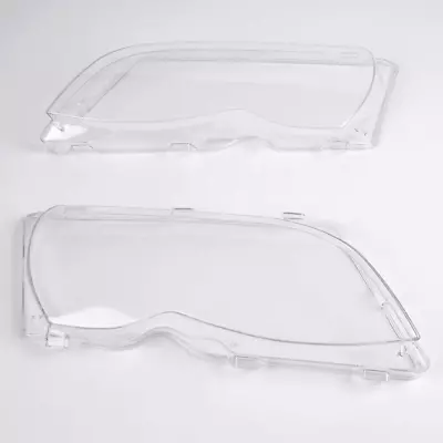 Fit For 02-05 BMW E46 3-Series 4-Door L&R Headlight Lense Clear Lens Cover 1Pair • $27.81