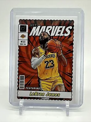 2023-24 Panini Donruss NET MARVELS Insert LeBron James Lakers • $5.99