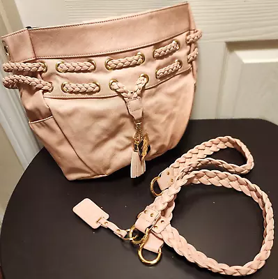 NEW - MICHE - Demi Bag LUXE Shell -  Dillon  -pink Leather Handles & Carabiners • $23.50
