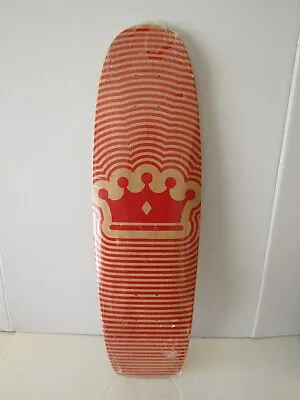 Vintage Red Crown Logo 28  Skateboard Deck New In Plastic • $29.99