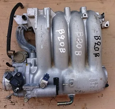 INTAKE MANIFOLD WITH THROTTLE BODY HONDA CR-V MODEL 1996 01 B20B 20cc DOHC 16V  • $220