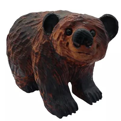 Chainsaw Carved Wooden Bear On All 4s  • £154.36