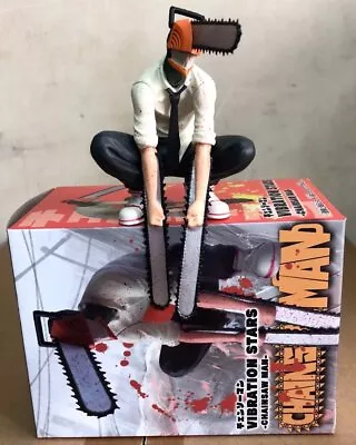 £17.99 • Buy Anime Chainsaw Man Denji Noodle Stopper PVC Figure New No Box 16cm