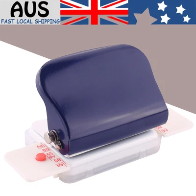 6 Hole 5 Sheet Punch Paper Craft Cutter Adjustable DIY Loose-Leaf Paper Puncher • $16.99