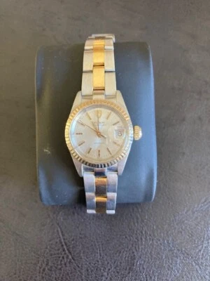 $871.29 • Buy Tudor Princess-oyster Date Quartz Model 85033 Ladies Watch