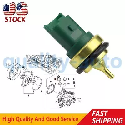 For Mini Cooper Clubman 1.6L Coolant Temperature Sensor 13627535068 2007-2010 US • $9.99