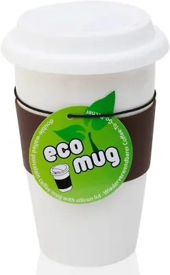 £28.64 • Buy Ceramic Thermal Mug: Double-Walled Coffee Mug - Eco Mug Isobecher Coffee-to-Go