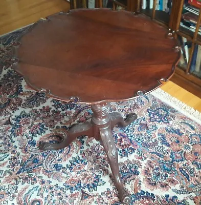 A TRUE HIGH QUALITY Georgian Antique Tilt Top 18th Century Table Made In England • $1200