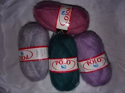 Polo Lana Moro Brushed Vintage Yarn Color Acrylic 213 233 248 275 Choice • $7.48