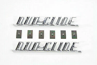 $45.06 • Buy Duo-Glide  Fender Emblem Set For Harley Davidson By V-Twin