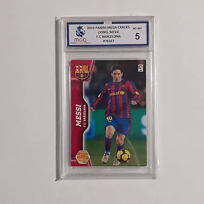 Lionel Messi 2010 Panini Mega Cracks La Liga MGC Card FC Barcelona • $139.90