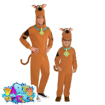 £21.99 • Buy Adults Kids Scooby Doo Costume Official Book Day Week Mens Boys Fancy Dress