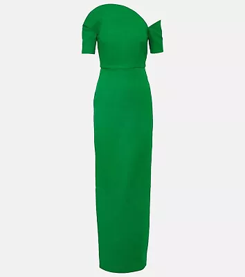 Roland Mouret Asymmetric Wool And Silk Gown Size UK8 • $579