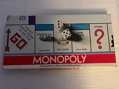 1970’s Monopoly Board Game Complete Good Shape • $24.95