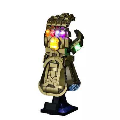 LED Lighting Kit For LEGO Infinity Gauntlet 76191 | Marvel Lighting Kit ONLY AU • $37.99