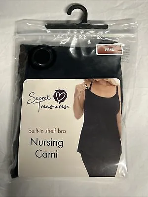 $14.95 • Buy Secret Treasures Maturity Nursing Cami - Size: Medium - Large - NIP