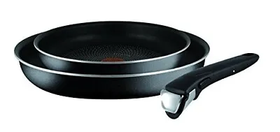 £39.99 • Buy Tefal 3-Piece Ingenio Essential Non-Stick 20 & 26 Cm Frying Pan Set, Black