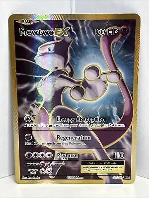 Pokémon TCG Mewtwo-EX Evolutions 103/108 Holo Full Art Ultra Rare • $9