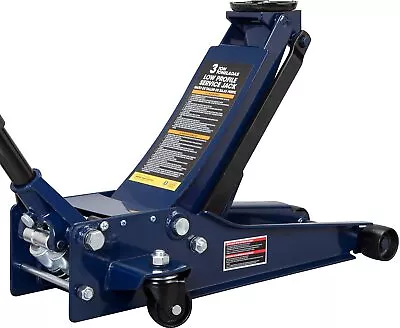 TCE 3 Ton Ultra Dual Pump Low Profile Heavy Duty Steel Service Floor Jack • $171.94