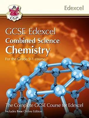 New Grade 9-1 GCSE Combined Science For Edexcel Chemistry Student Book With Onl • £17.76